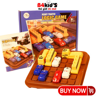 Board game IQ car - trò chơi logic giao thông thoát khỏi tắc xe trong thành phố B4KIDS