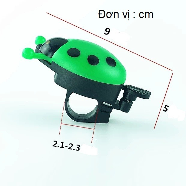 Kèn/chuông xe dành cho xe đạp, xe đẩy ,xe chòi chân, xe soocter cho trẻ em