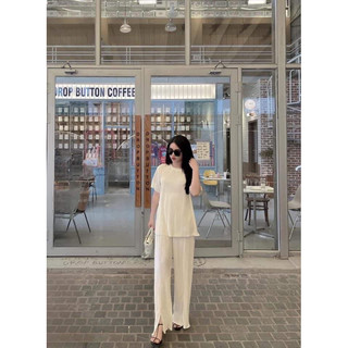 Set lụa thun dập ly