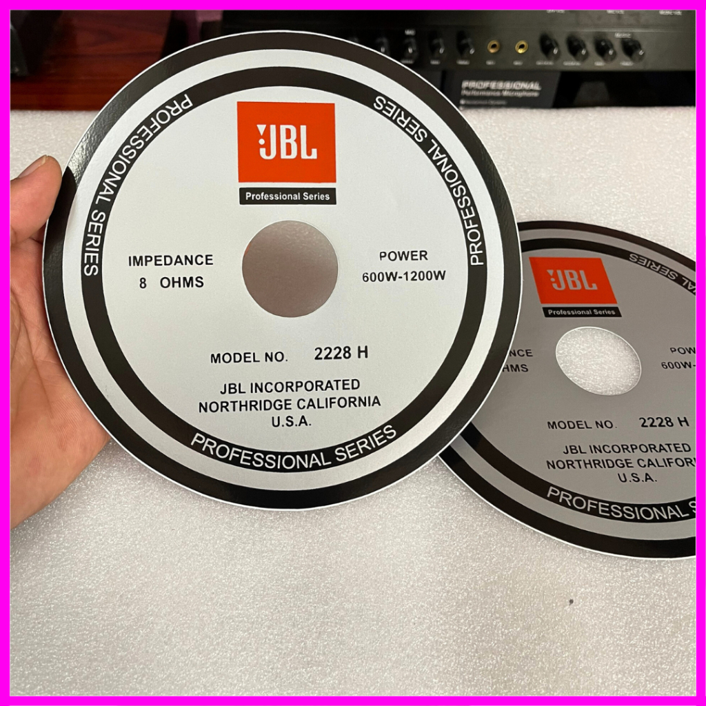 Tem Củ Từ Loa JBL 2228H Decal