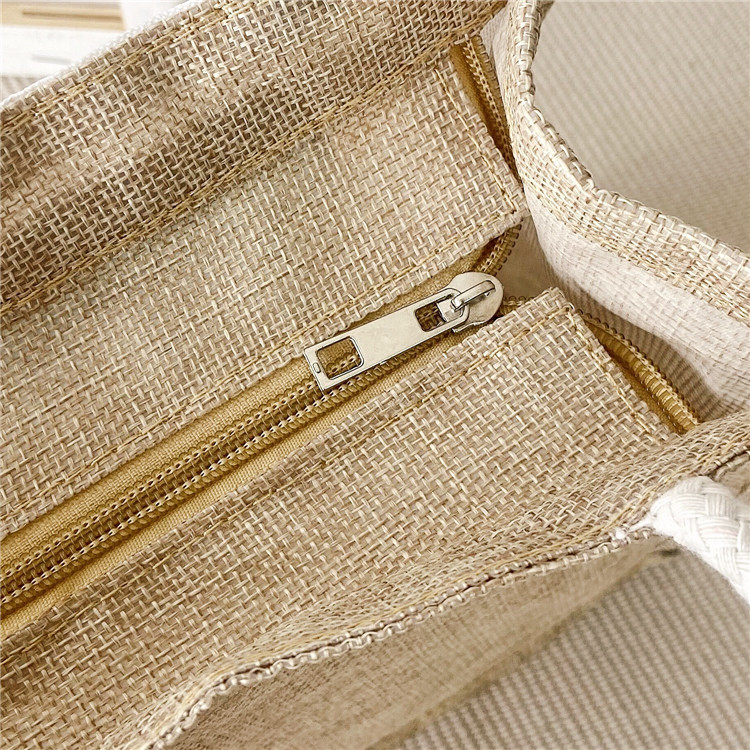 Túi tote cói mini đi biển nữ đẹp đi chơi thời trang dễ thương cute cá tính phong cách Vintage TVA11 Zavana