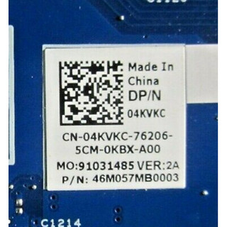 MAIN DELL LATITUDE 3560 3460 CPU I5-5200U