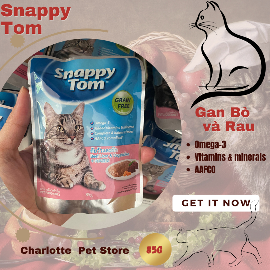 Pate Snappytom cho mèo