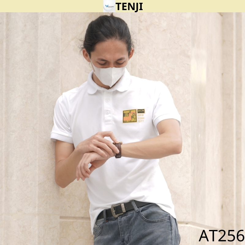 Áo thun nam Tay ngắn AT256 Phông nam thun da cá new york mẫu mới cá tính trẻ trung (44 - 79KG) | BigBuy360 - bigbuy360.vn