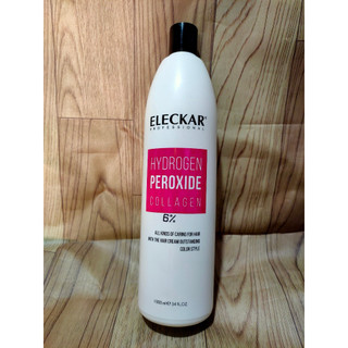 Oxy trợ nhuộm  eleckar 1000ml chai Trắng