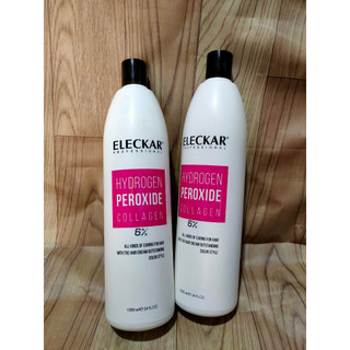 Oxy trợ nhuộm  eleckar 1000ml chai Trắng