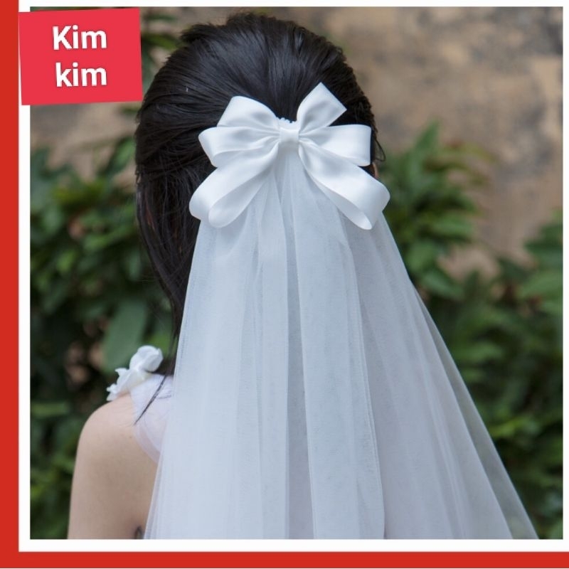 Bợp tóc cô dâu bé gái siêu đáng yêu hàng chính phẩm