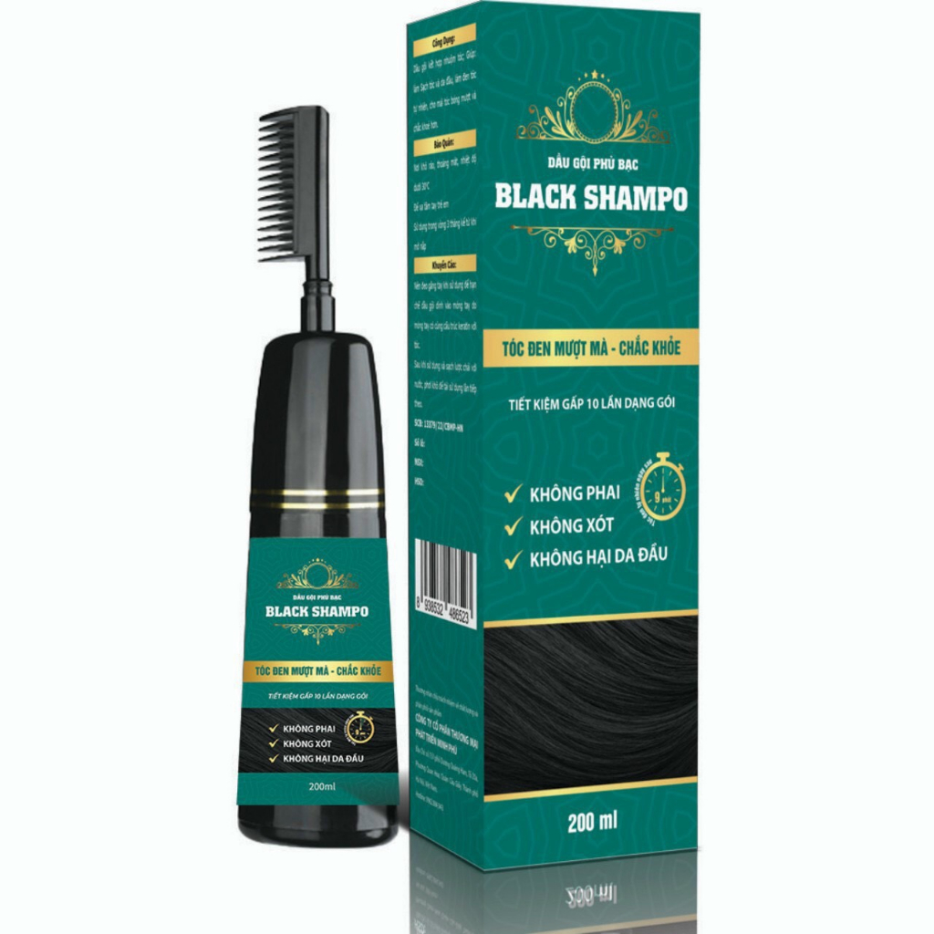 Dầu gội phủ bạc thảo dược thơm mùi sâm,lên màu sau 9-15phút tiết kiệm chi phí lẫn thời gian cho bạn