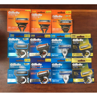 Lưỡi dao cạo râu cao cấp nhật bản gillette fusion - proglide - proshield 5+1