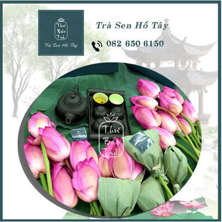 Chè sen hồ tây nguyên bông sấy thăng hoa ngon thượng hạng thư bảo trà làm quà biếu tặng lịch sự