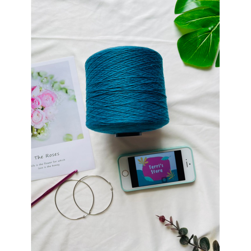 Yarn_Sợi Bambo - Sợi tre | Sợi chập - Cỡ sợi ~ 0.8mm | Sợi mùa hè xuất dư - Chuyên áo, váy, bikini, áo dài | Terri Store