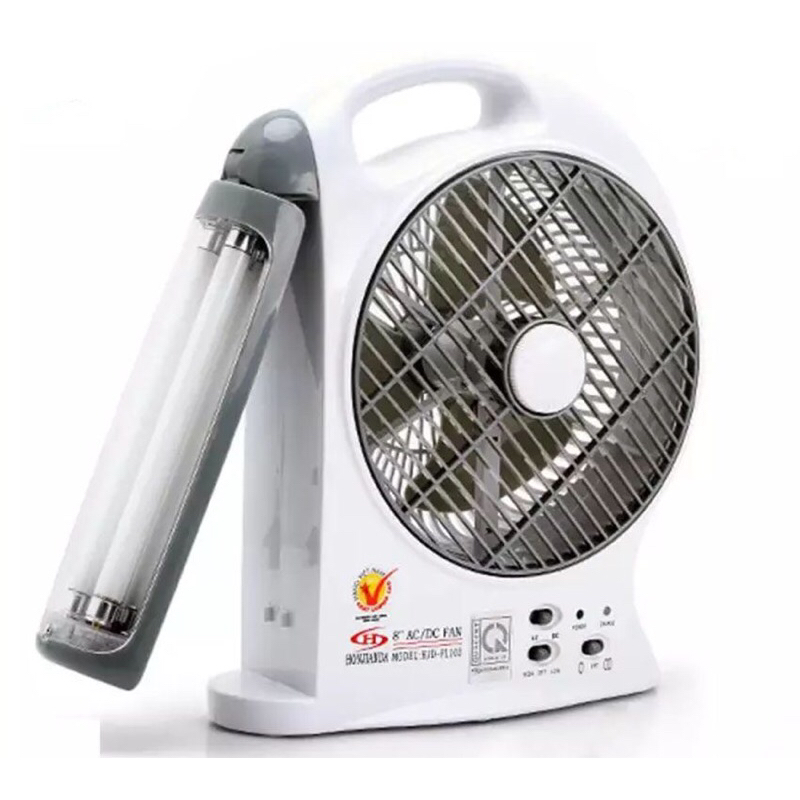 Quạt Sạc Đa Năng Tích Điện,Kết Hợp Đèn Led Siêu Sáng.Sử Dụng Bình Sạc 6V Hoặc Điện 220V Trực Tiếp