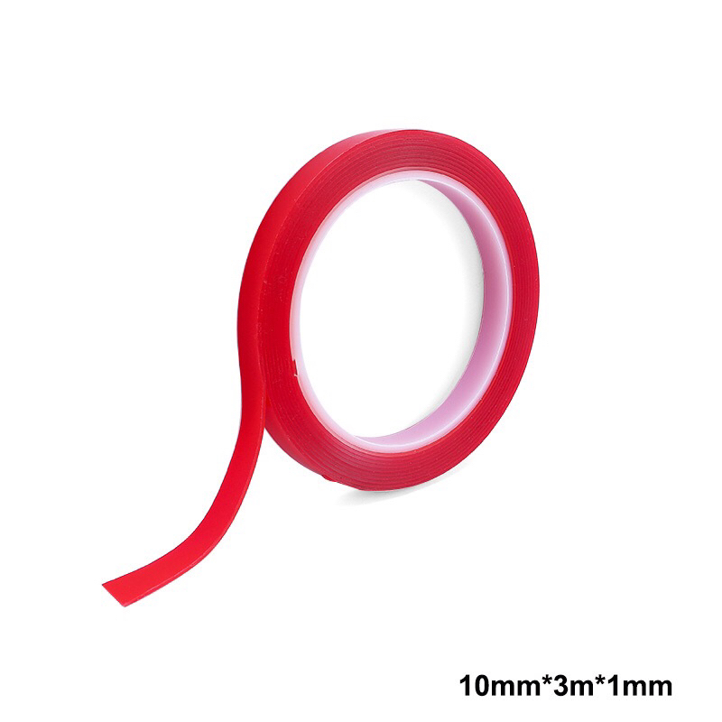 Cuộn băng keo trong 2 mặt dán mẫu móng nail 0763