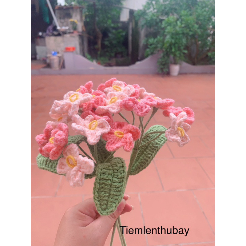 Hoa lưu ly len handmade làm quà tặng người yêu thương