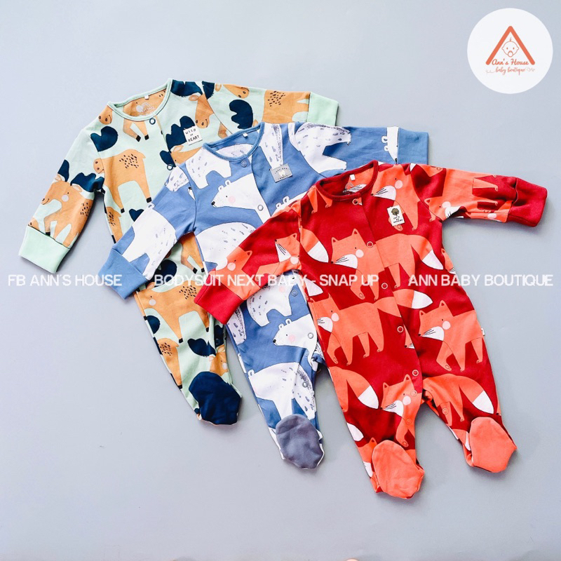SLEEPSUIT liền thân hãng N.EXT 1-24M