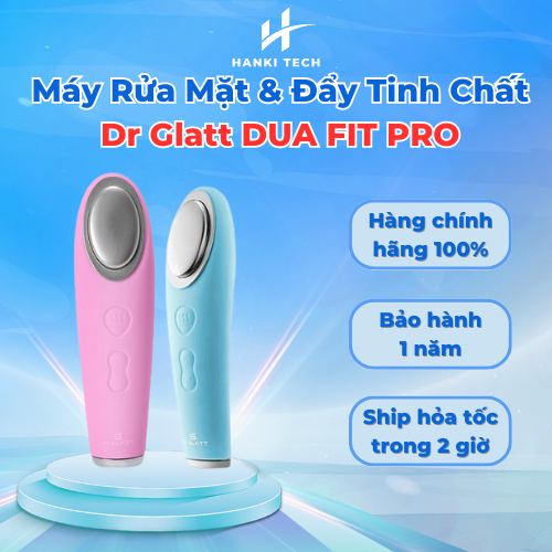 Máy Rửa Mặt & Đẩy Tinh Chất Dr Glatt DUA FIT PRO