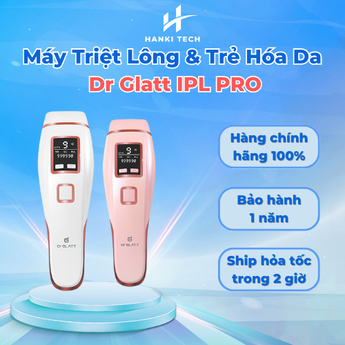 Máy Triệt Lông & Trẻ Hóa Da Dr Glatt IPL PRO