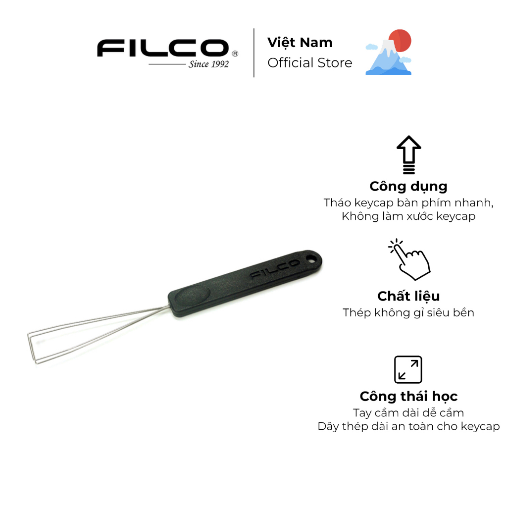 Dụng cụ tháo phím keycap Filco - Keypuller Filco - Hàng Chính Hãng