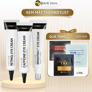 Kem dưỡng mắt The INKEY List Brighten Caffeine Retinol Eye Cream 15ml