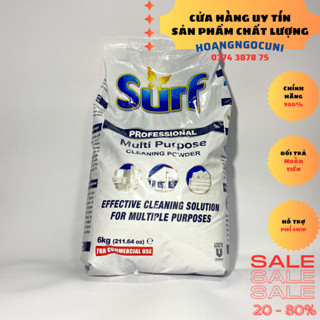 Bột giặt Surf 6kg đa năng và chuyên dụng mẫu mới chính hãng