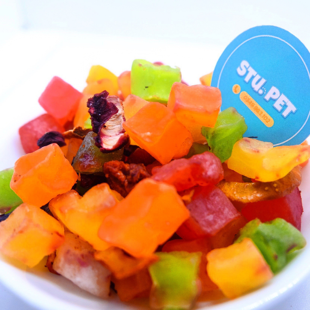 Mứt trái cây sấy lạnh cho Hamster, sóc, thỏ, bọ ú lọ 100ml