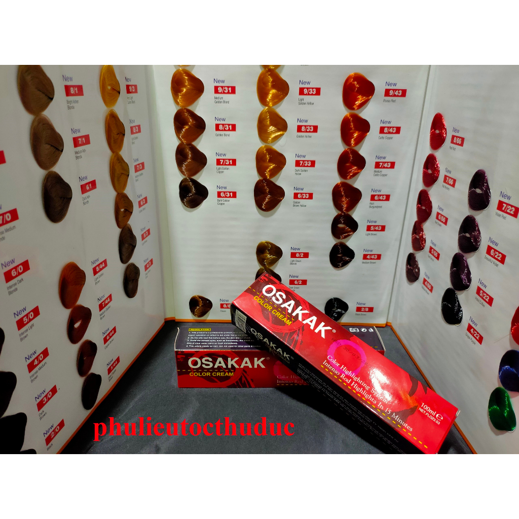 Màu nhuộm tóc osakaK 100ml