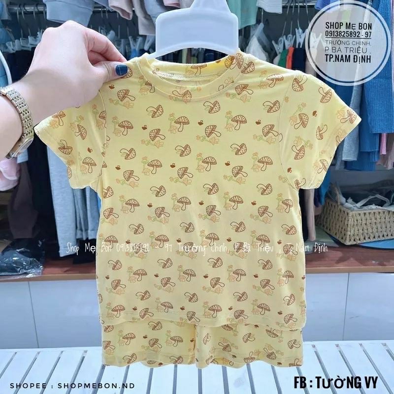 Bộ cộc tay hoạ tiết Chaang cho BÉ TRAI/BÉ GÁI