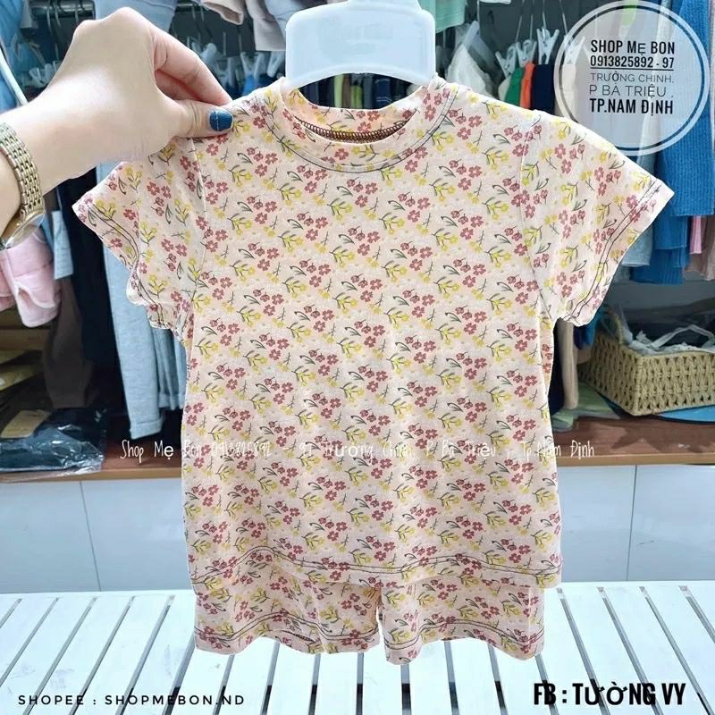 Bộ cộc tay hoạ tiết Chaang cho BÉ TRAI/BÉ GÁI