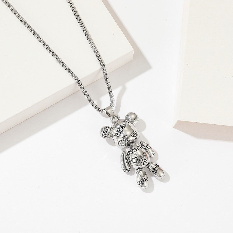 【𝐑𝐂𝐃】🔥𝐒𝐈̉ 𝐆𝐈𝐀́ 𝐓𝐎̂́𝐓🔥Dây chuyền Gấu phốinơ xinhxắn mạ vàngg. Chấtliệu Titan loại1 caocấp. KHÔNGĐEN-KHÔNG DỊỨNG-KHÔNGNGỨA