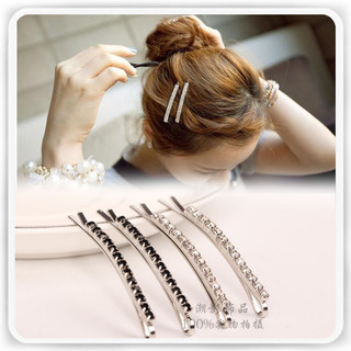 Kẹp tóc mái đính đá kích thước 5.5cm