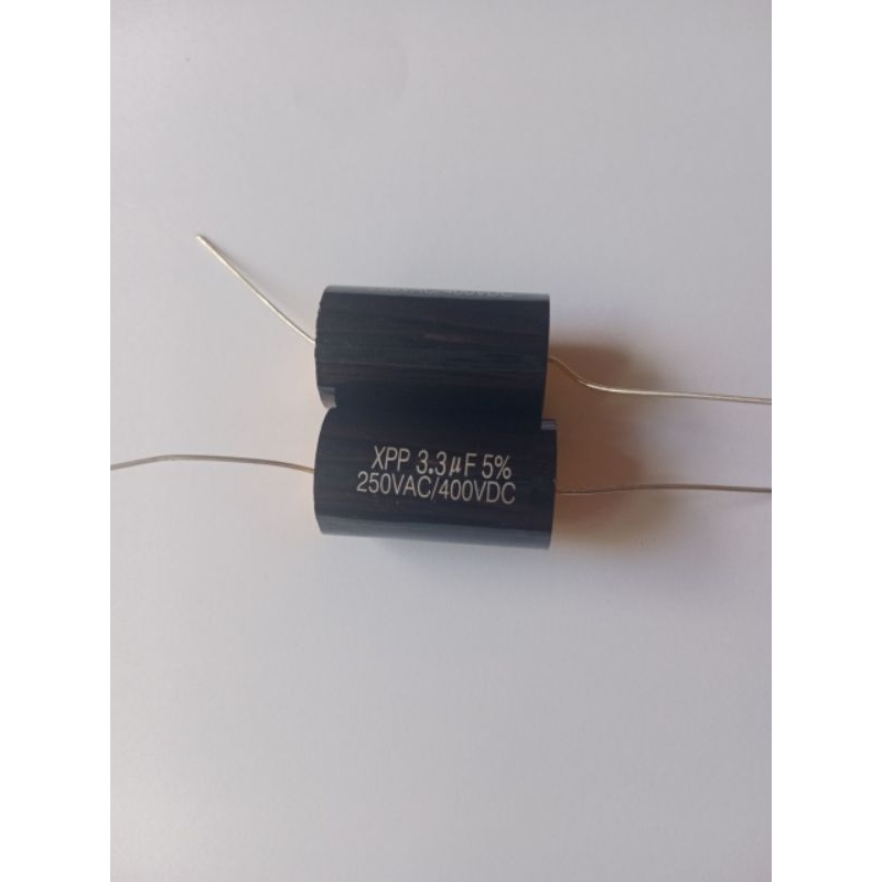 Tụ loa phân tần,  loa cản pass, 3.3 uf,y hình