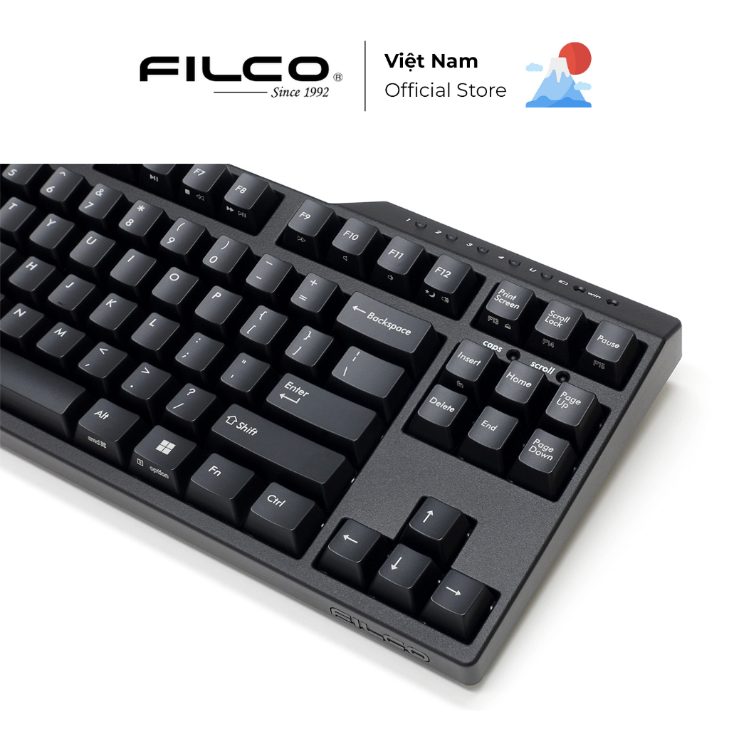 Bàn phím cơ Filco Majestouch Convertible 3 - Tenkeyless - Hàng Chính Hãng