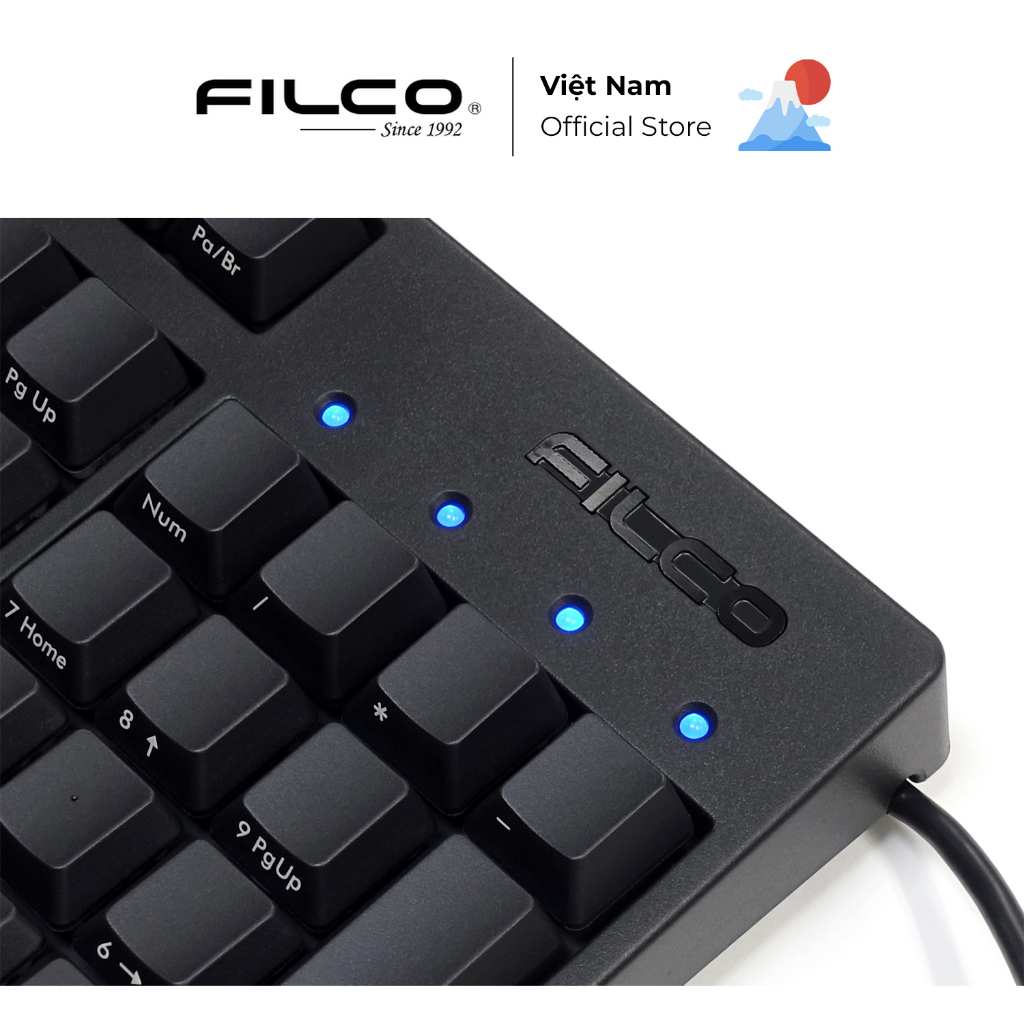 Bàn phím cơ Low-profile Filco Majestouch Stingray Ninja - Hàng Chính Hãng