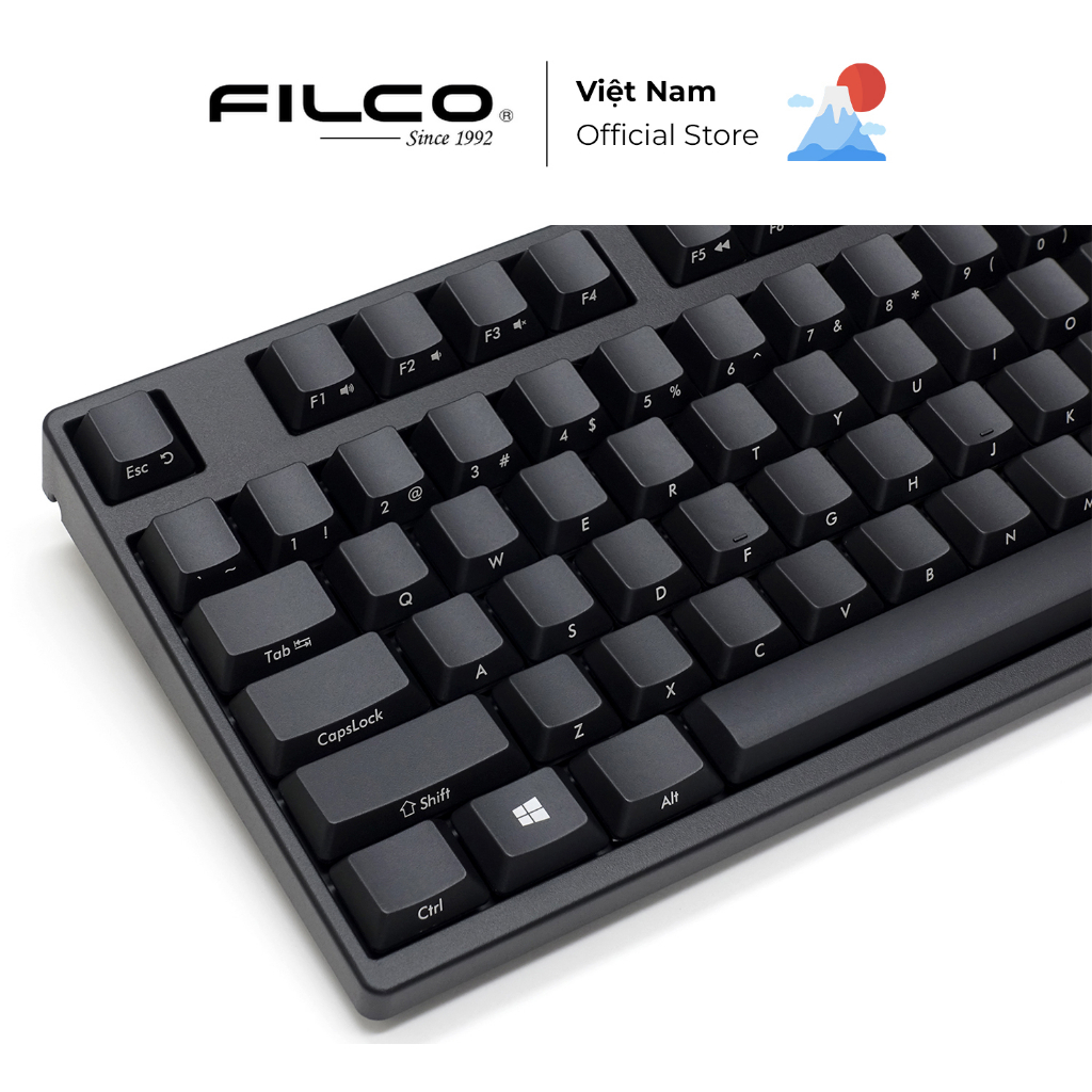 Bàn phím cơ Low-profile Filco Majestouch Stingray Ninja - Hàng Chính Hãng