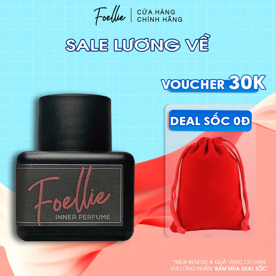 Nước Hoa Vùng Kín Foellie Eau De Bijou 5ml Hương Hoa Hồng Sexy Mãnh Liệt | BigBuy360 - bigbuy360.vn