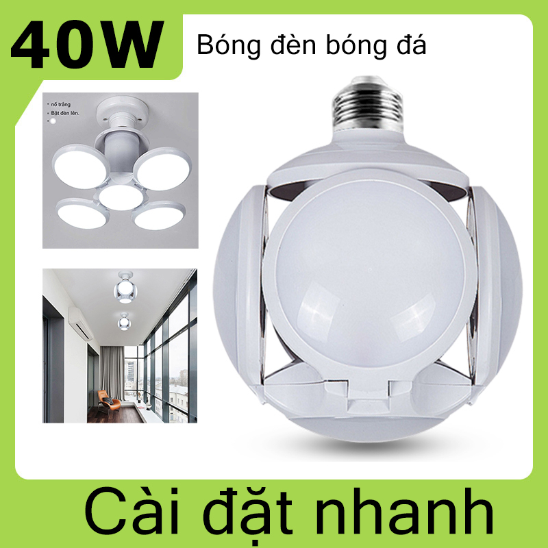 Bóng Đèn Led Gắn Trần Siêu Sáng E27 40w Hình Đĩa Bay UFO