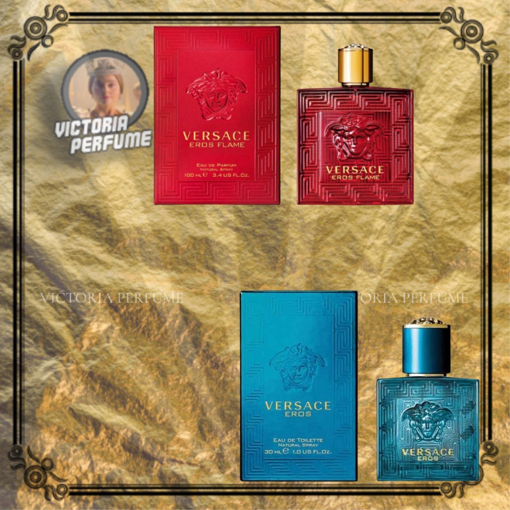 Nước Hoa Versace Eros/Flame Xanh - Đỏ 30ml -ᴠɪᴄᴛᴏʀɪᴀ.ᴘᴇʀғᴜᴍᴇ-