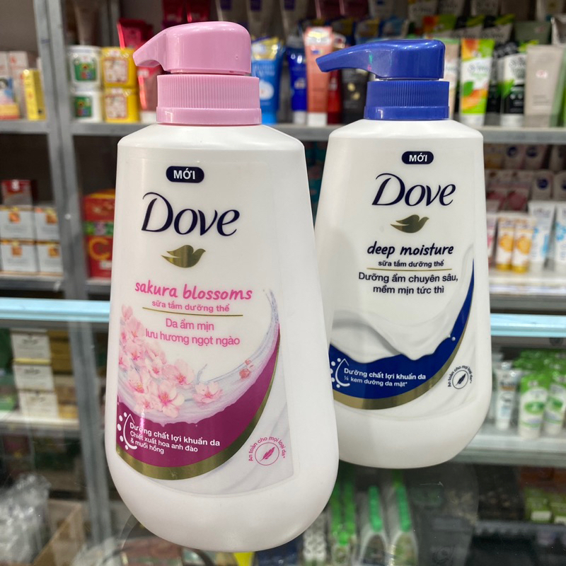 Sữa tắm dưỡng thể Dove Dưỡng ẩm chuyên sâu 500g