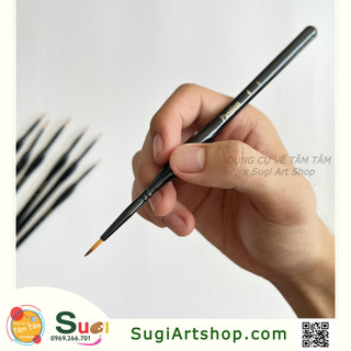 Cọ vẽ nét Passion, Cọ vẽ màu nước đầu tròn Passion-