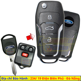 Chìa khoá độ gập xe ô tô Ford Escape mẫu mới V12