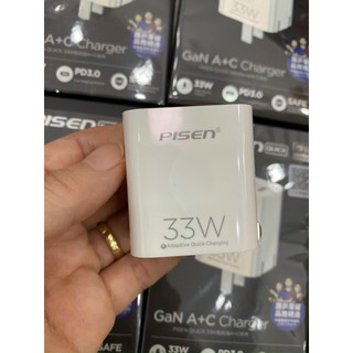 CỦ SẠC 30W CHÍNH HÃNG PISEN ❤ Chuẩn QC 3.0 2 cổng USB và tybe-C