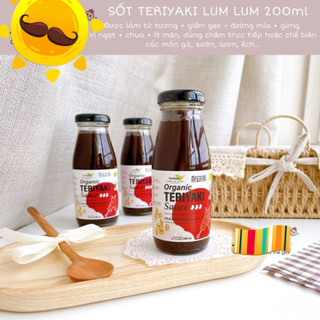 Sốt tẩm ướp hữu cơ Teriyaki Lum Lum cho bé ăn dặm