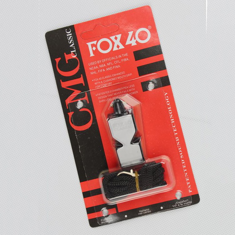 Còi Fox 40, còi thổi to vang, còi trọng tài