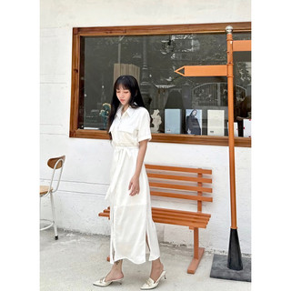 Đầm sơmi (có bigsize) linen thắt nơ eo ❤️❤️❤️