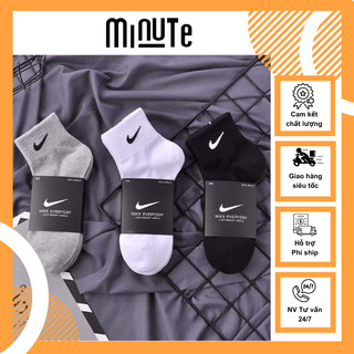  Tất nam nữ cổ cao dệt kim thể thao thời trang cao cấp MINUTE