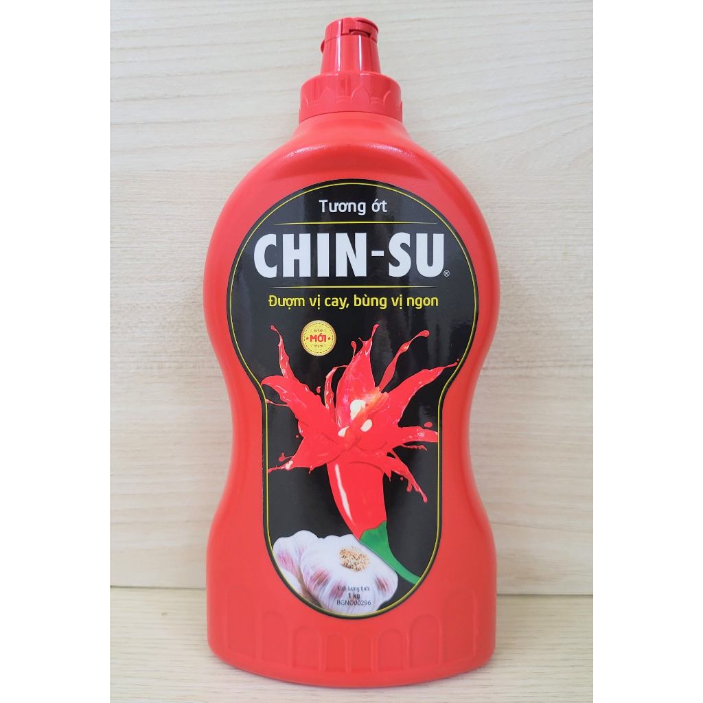 (CHIN-SU CHAI LỚN 1 Kg) TƯƠNG ỚT CHINSU (đậm vị cay, bùng vị ngon) Chilli Sauce
