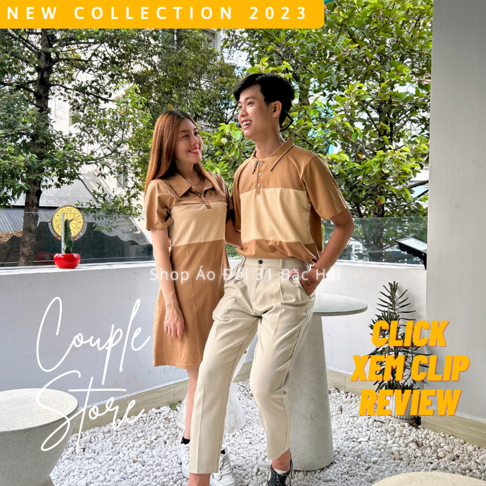 Đồ đôi nam nữ mới nhất, set đồ cặp nam nữ, đồ đôi với người yêu đi chơi đi tiệc trẻ trung couple 1