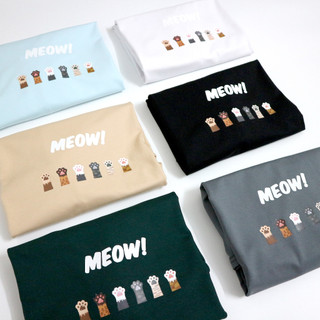 Áo thun đơn giản basic meow meow