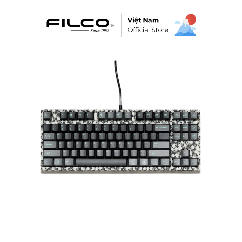 Bàn phím cơ Filco Majestouch Lumi S (Keycap PBT) - Hàng Chính Hãng