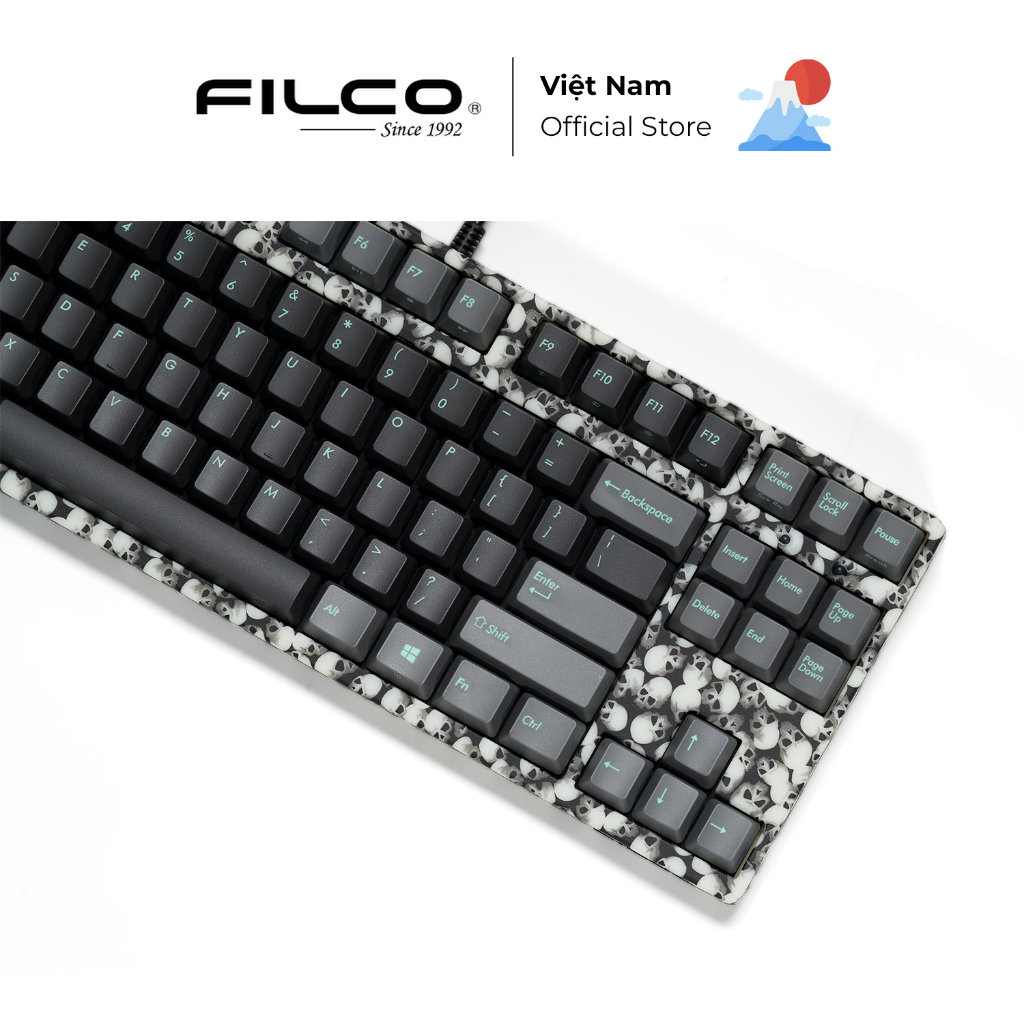 Bàn phím cơ Filco Majestouch Lumi S (Keycap PBT) - Hàng Chính Hãng